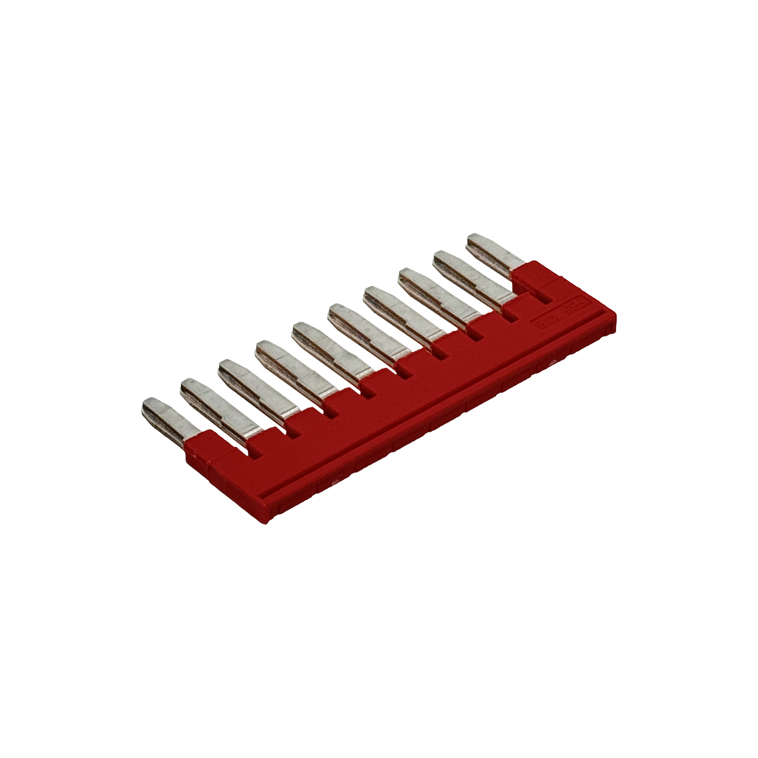 PHOENIX 1un 10-Pin Peine Puentiador Conexion-Borne Separacion-5mm Rojo 3