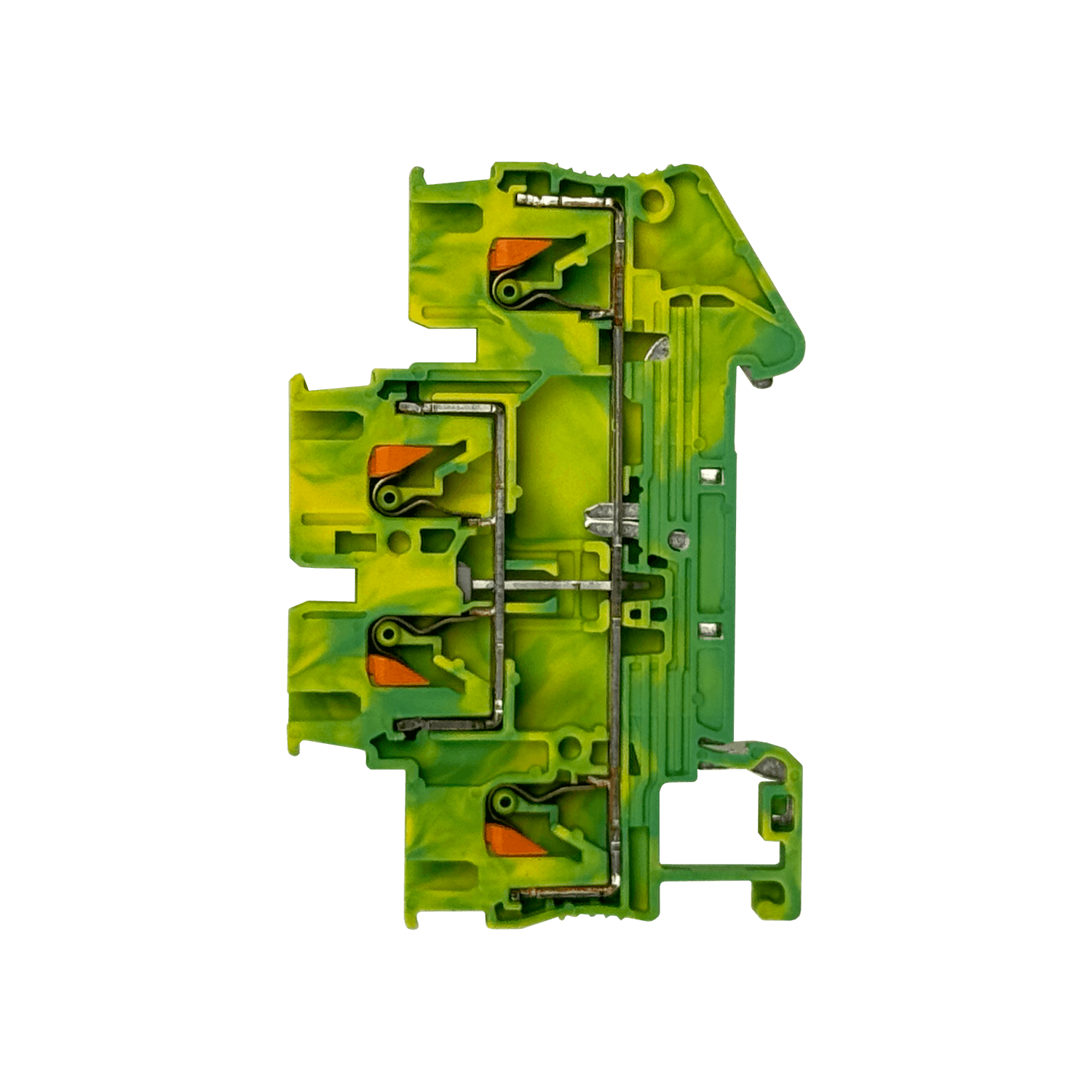 PHOENIX Borne Conexion-4 PT Riel-Din 0,2-2,5mm2 AWG28-14 Verde 4