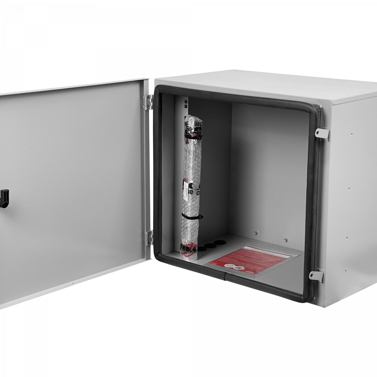 Rack Exterior ALGCOM RK10-3PE 10U 509x340mm IP54 Poste Piso Galvanizado 1