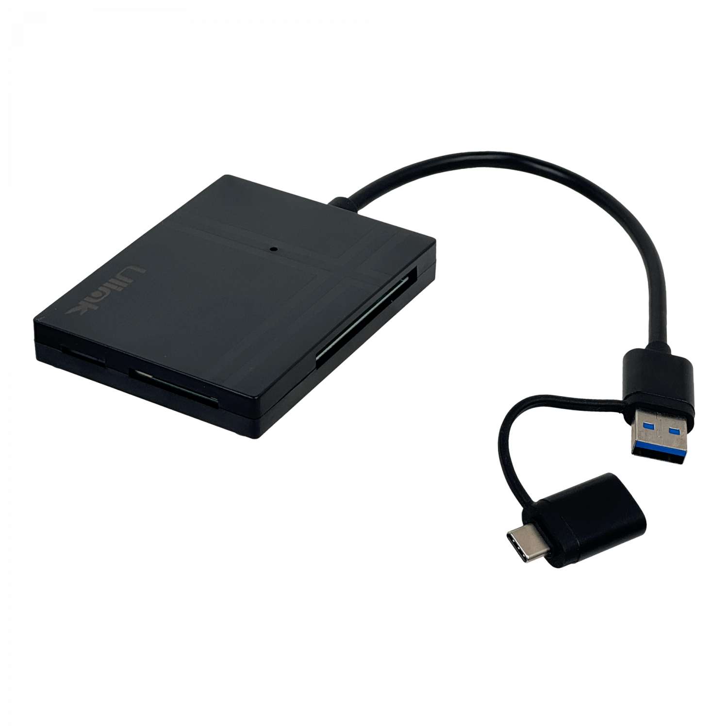 ULINK Lector USB3.0 USB-A-C Todo-en-1 SD mSD TF CF XD UL-RD500 6