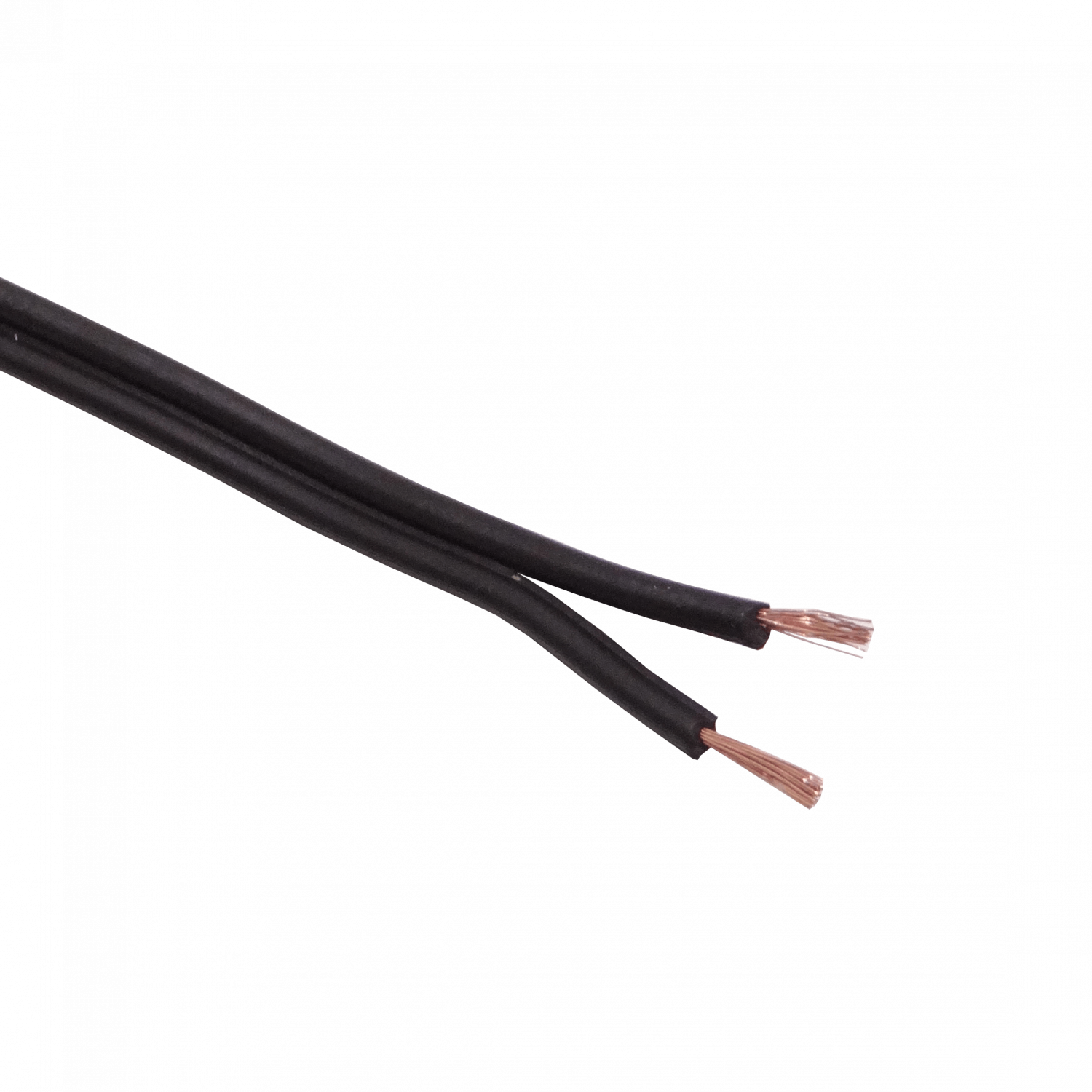 2x21AWG CCA 100mts Cable PVC Negro Paralelo Multifilar Aleacion 2