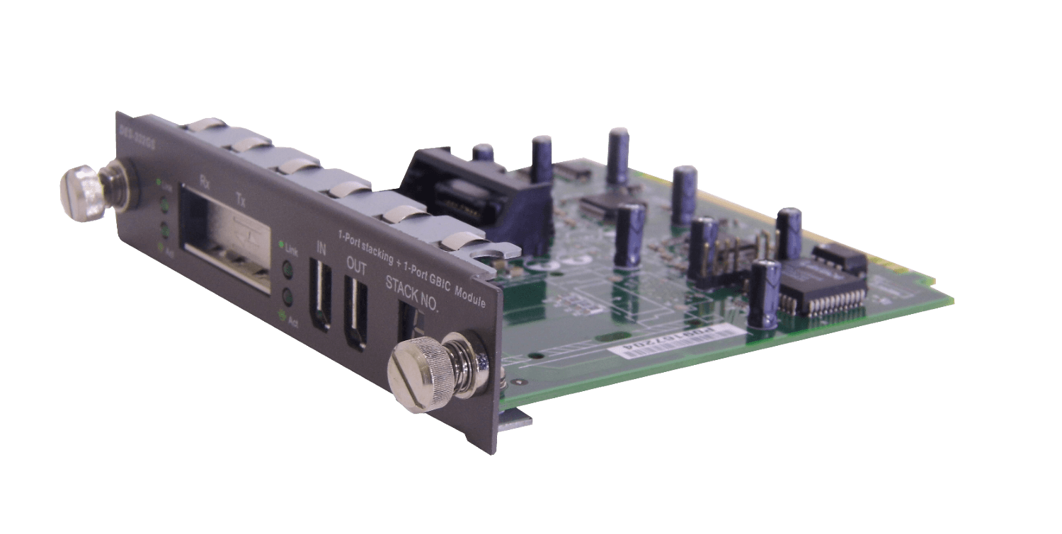 Módulo de Stacking D-Link DES-332GS para Switch - Optimiza y Mejora el Rendimiento de tu Red 1