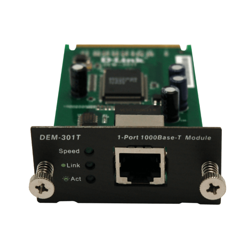 Módulo D-Link DEM-301T UTP 1000Mbps para Slot de Cobre - Conexión Rápida y Confiable 2