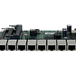 RouterBoard MikroTik RB493G - x9 Puertos, 3 Ranuras miniPCI, CPU 680MHz, 256MB RAM - Miniatura 6