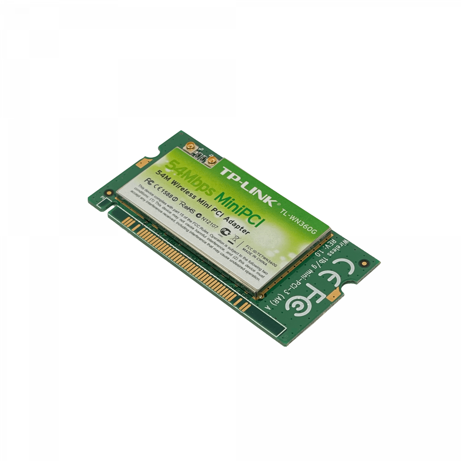 Adaptador Mini PCI TP-Link TL-WN360G 54Mbps Wireless Mini PCI Adapter 3
