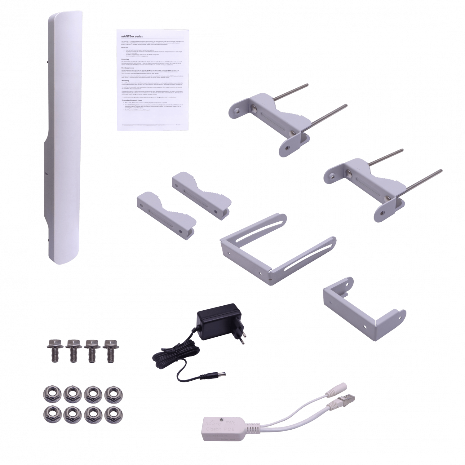 Antena Sectorial MikroTik mANT Series Dual-Polarización 19dBi, 120° 3