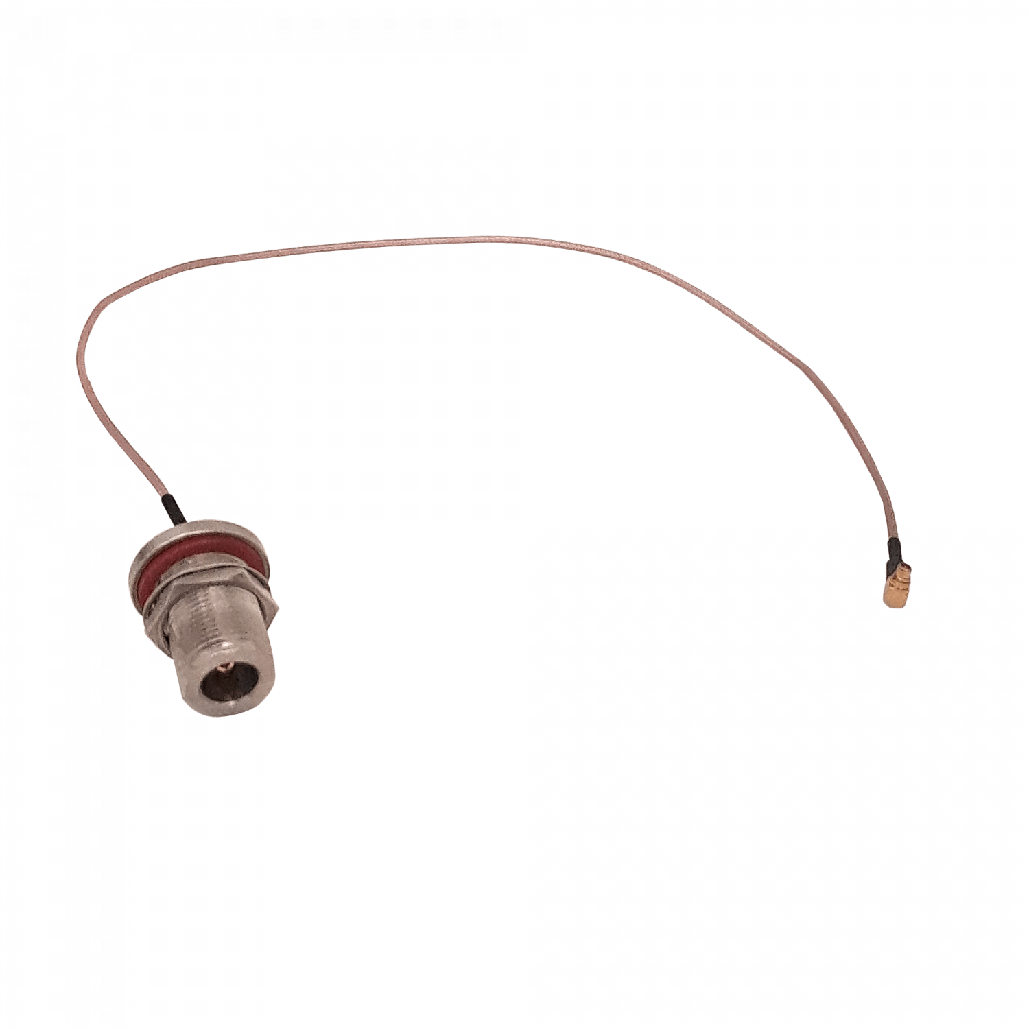MKTK 34cm. Pigtail Cable MMCX-Macho N-Hembra para CA411/433 2