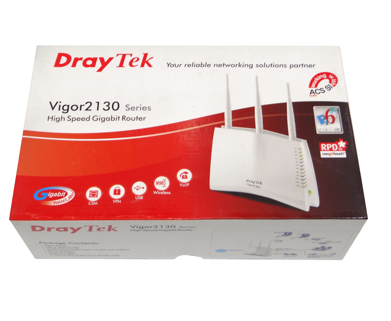 Router Inalámbrico DrayTek Vigor 2130n - Alta Velocidad con Soporte 3G 3