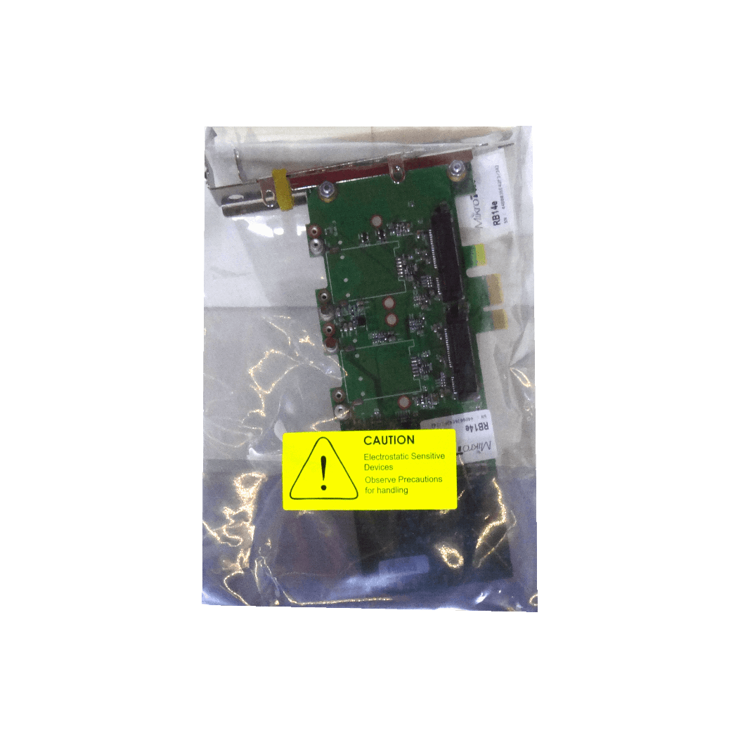 Adaptador MikroTik RB14e - Integra hasta 4 Tarjetas miniPCI-e en tu PC 1