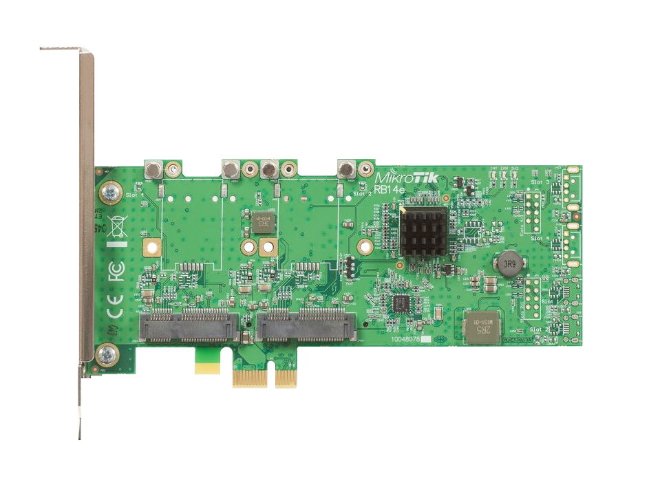 Adaptador MikroTik RB14e - Integra hasta 4 Tarjetas miniPCI-e en tu PC 2