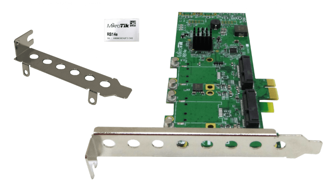 Adaptador MikroTik RB14e - Integra hasta 4 Tarjetas miniPCI-e en tu PC 3