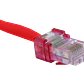 Mini Capuchón Reparador LINKMADE Rojo RJ45 Bolsa 10u - Miniatura 2