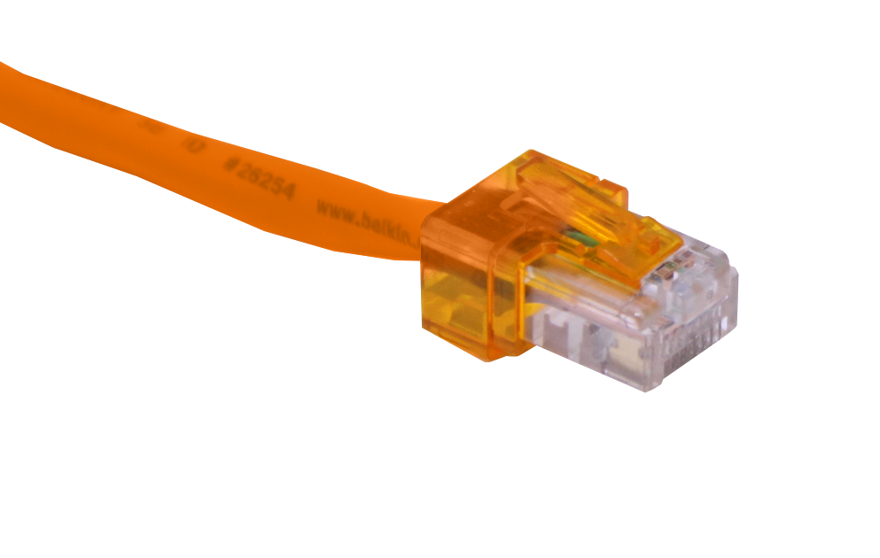 Mini Capuchón Reparador LINKMADE Naranjo RJ45 Bolsa 10u 1