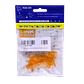 Mini Capuchón Reparador LINKMADE Naranjo RJ45 Bolsa 10u - Miniatura 2