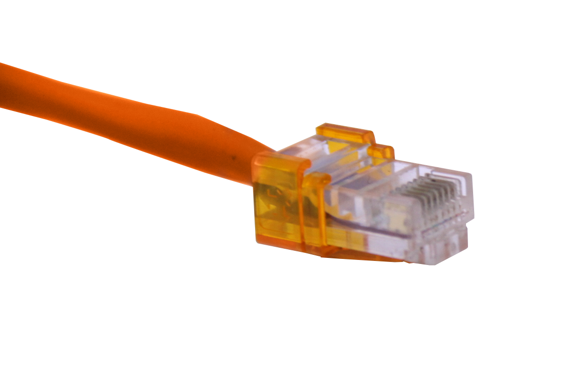 Mini Capuchón Reparador LINKMADE Naranjo RJ45 Bolsa 10u 5