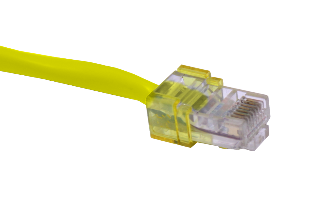 Mini Capuchón Reparador LINKMADE Amarillo RJ45 Bolsa 10u 2
