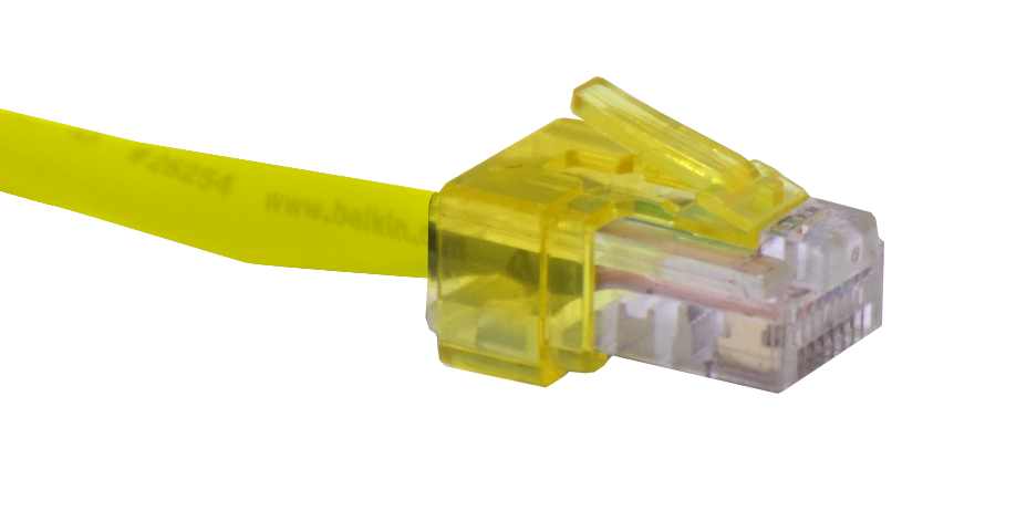 Mini Capuchón Reparador LINKMADE Amarillo RJ45 Bolsa 10u 4