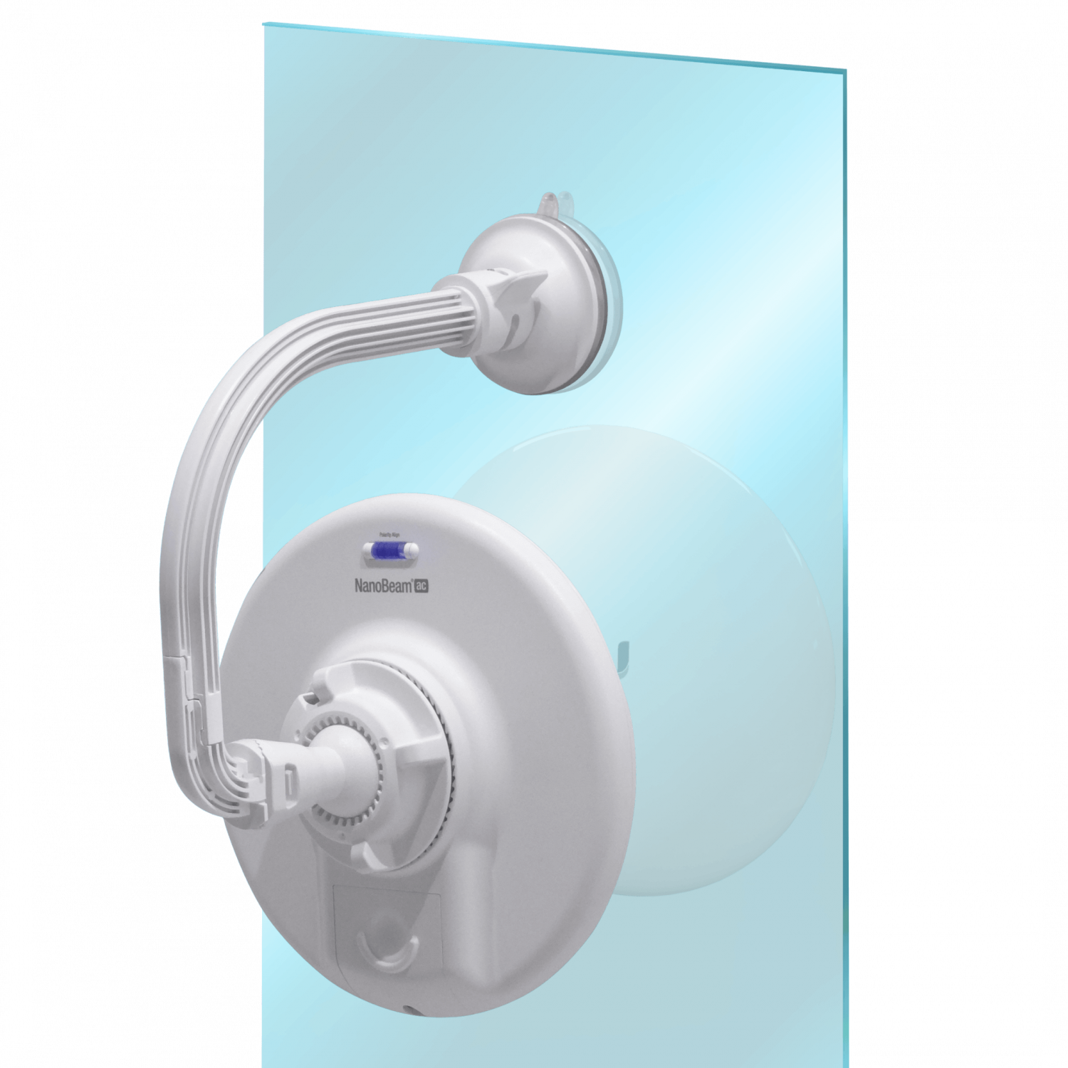 Soporte Ventana Ubiquiti NBE-19-WM - Ventosa para NBE-5AC-19, M5-19, M2-13 2