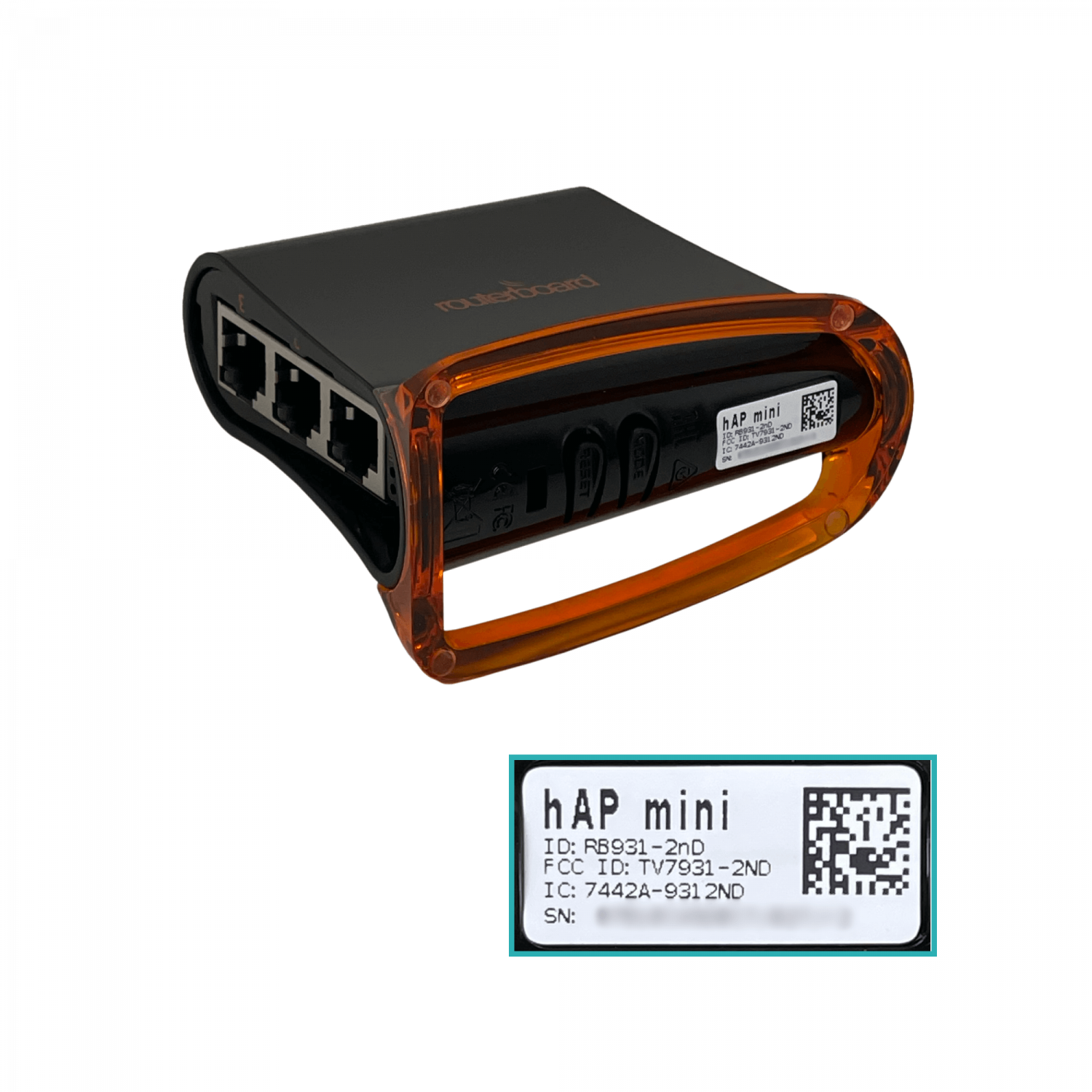 Punto de Acceso Inalámbrico MikroTik hAP mini - 2.4 GHz, 3 Puertos Fast Ethernet 8