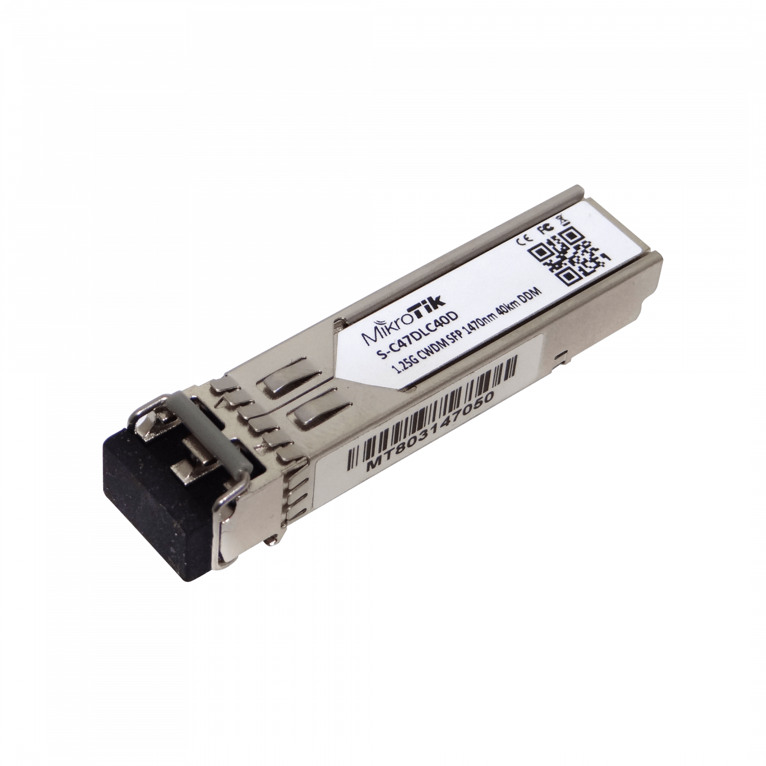 Módulo SFP MikroTik 1470nm 1.25G SM 40km 2-LC DDM CWDM-MUX8A 1