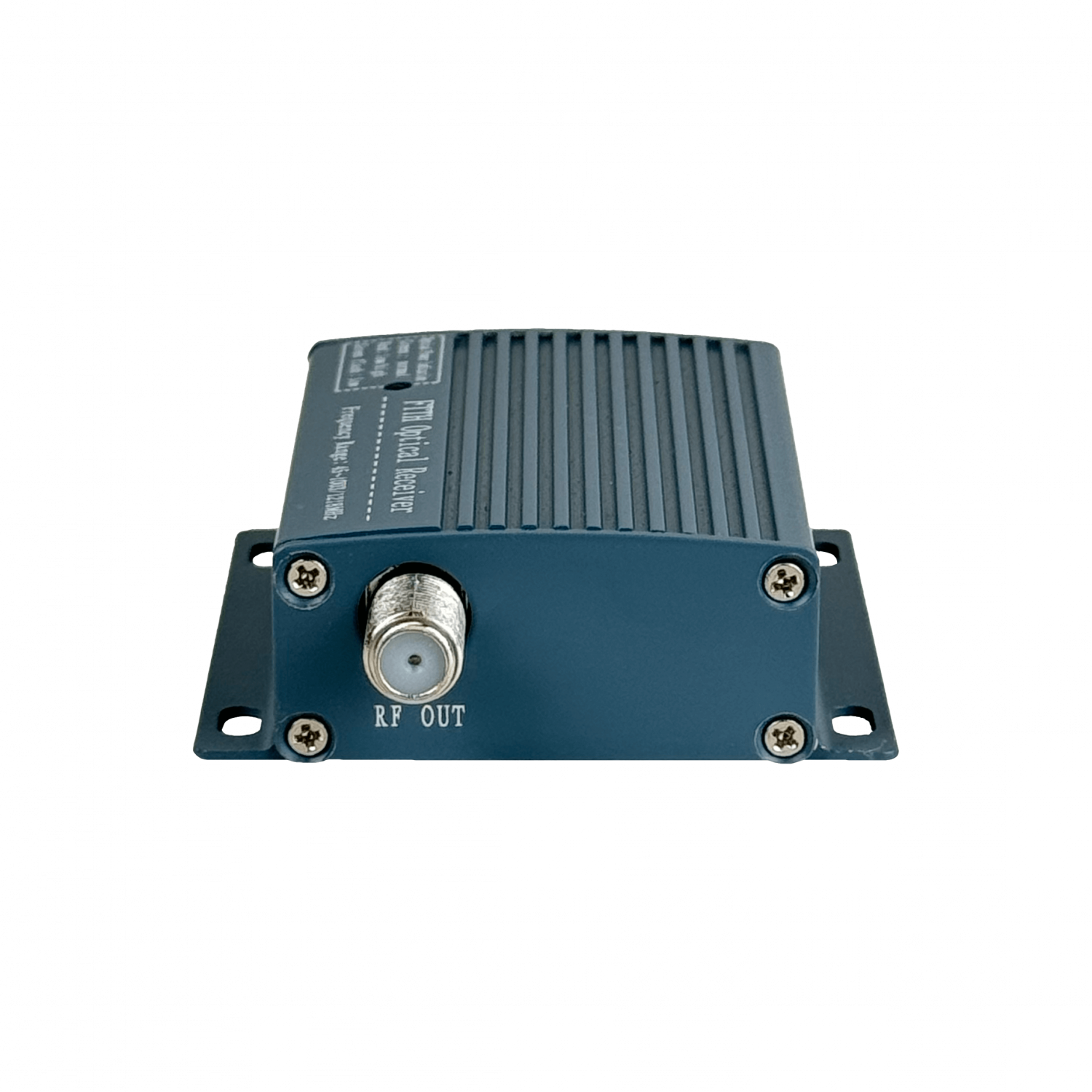 Transceptor Óptico WOLCK VR-860MS SC/APC a F-Hembra Activo 1210–1610nm, 47–1000MHz, con Fuente 12V 4