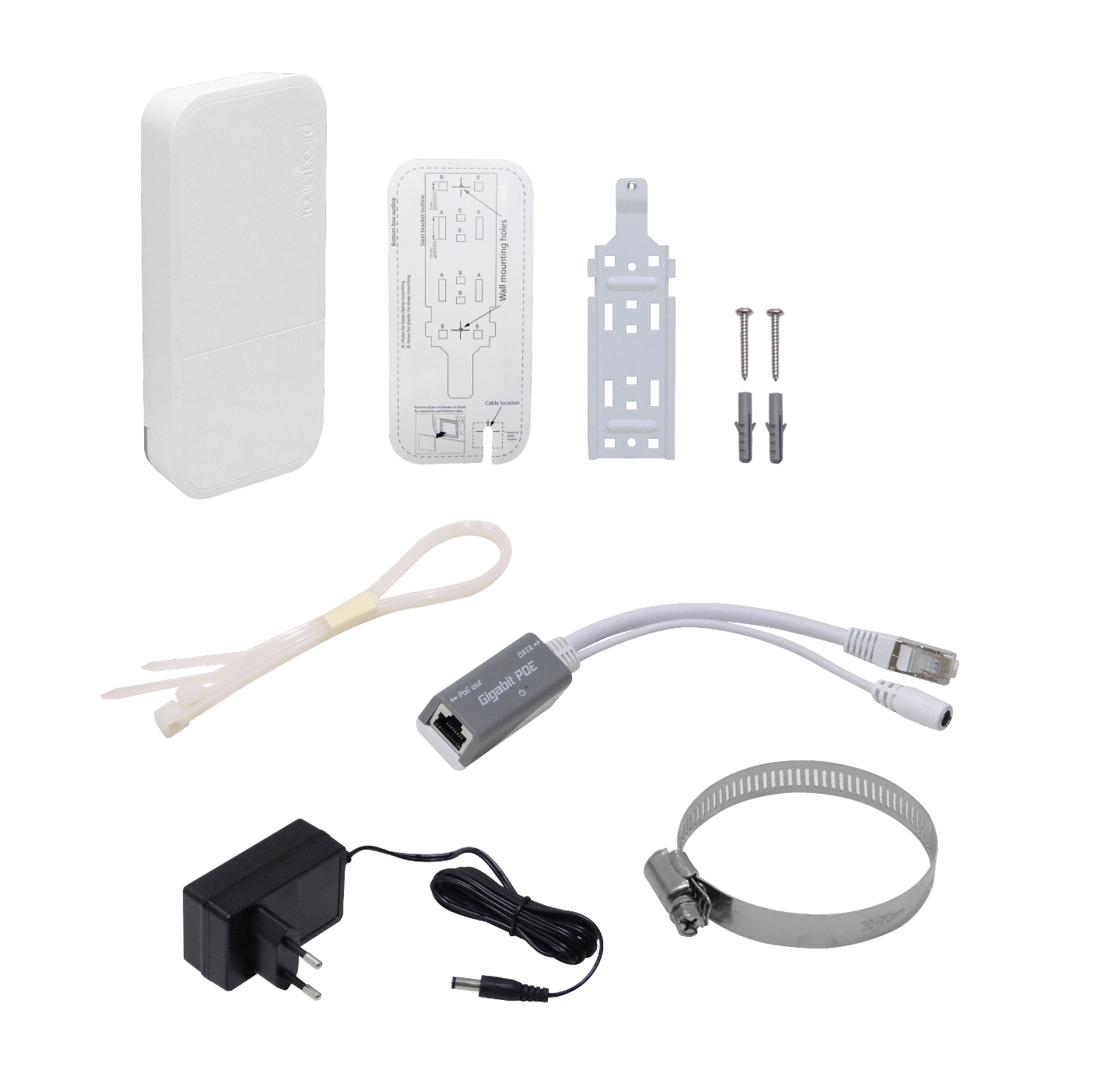 Router MikroTik WAP-60GX3-AP 180° PtMP 60GHz 1Gbps L4 PoE 24V 5