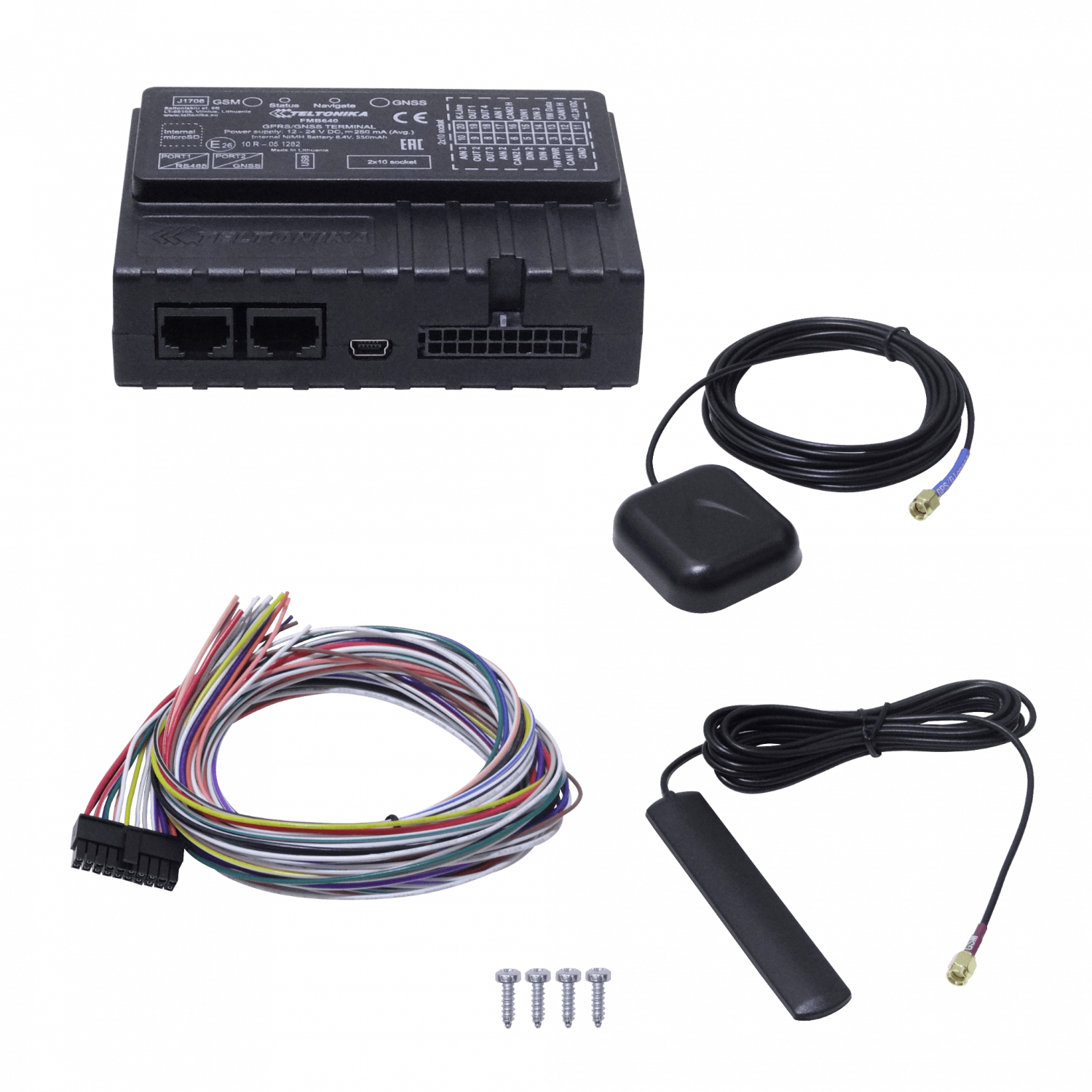 TELTONIKA GPS GSM/GPRS 850-1900MHz Dual-Sim BlueTooth SMS Bateria-NiMH 1