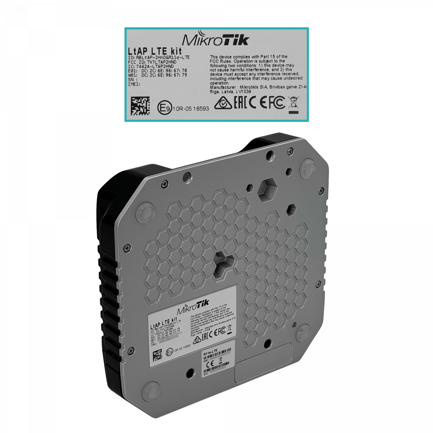 Punto de Acceso Inalámbrico MikroTik LtAP LTE Kit - 2.4 GHz, Módem LTE Integrado, GPS, para Exterior 4