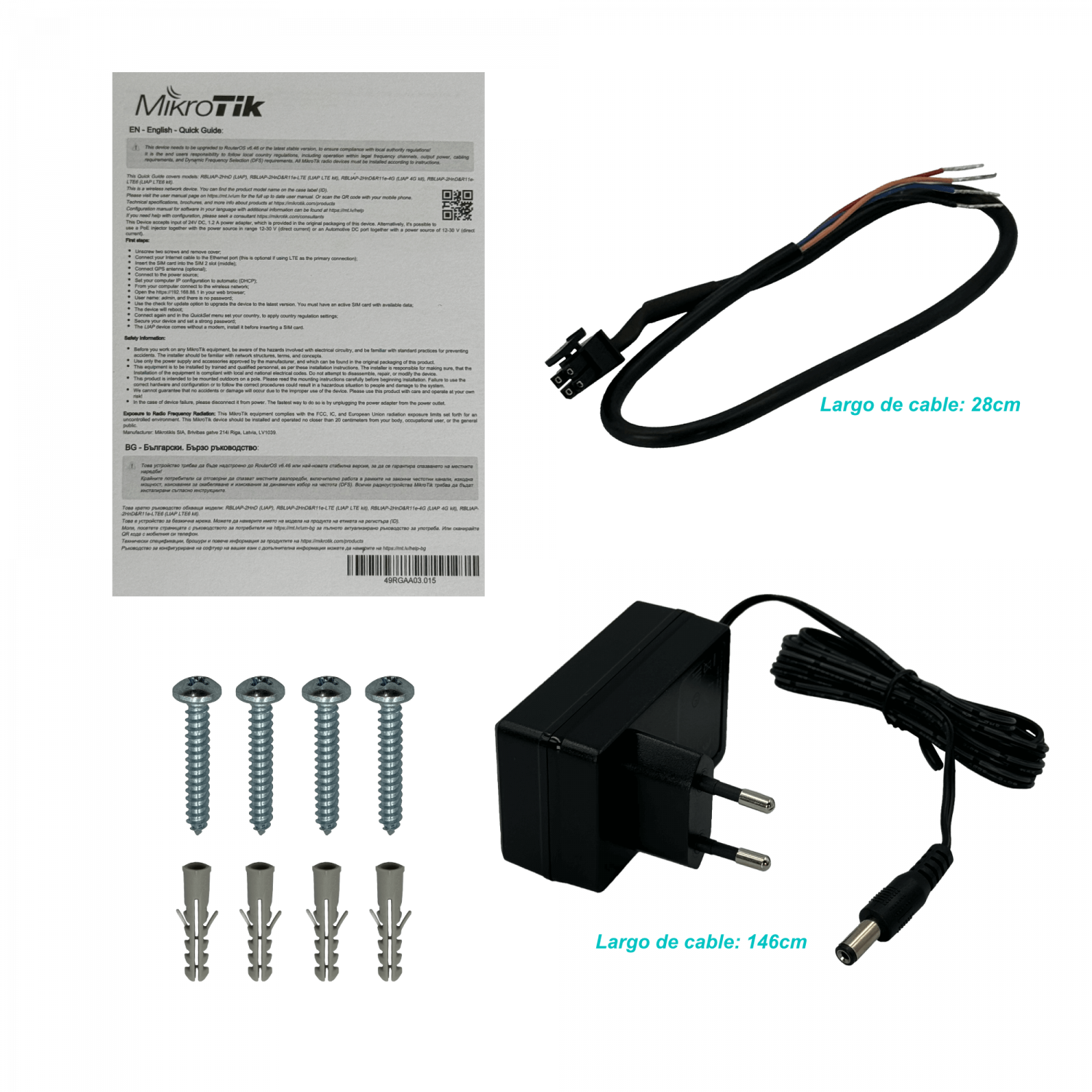 Punto de Acceso Inalámbrico MikroTik LtAP LTE Kit - 2.4 GHz, Módem LTE Integrado, GPS, para Exterior 6