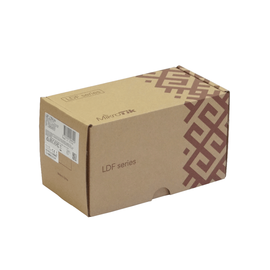 MIKROTIK CAT6 8dBi 300/50Mbps LTE 1-Sim 66º L3 1-100 inc24V 3
