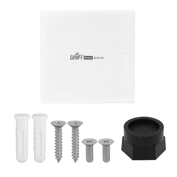 Cámara 4MP con Visión Nocturna, AI y PoE para Exteriores Ubiquiti UniFi AI Bullet UVC-AI-Bullet 6