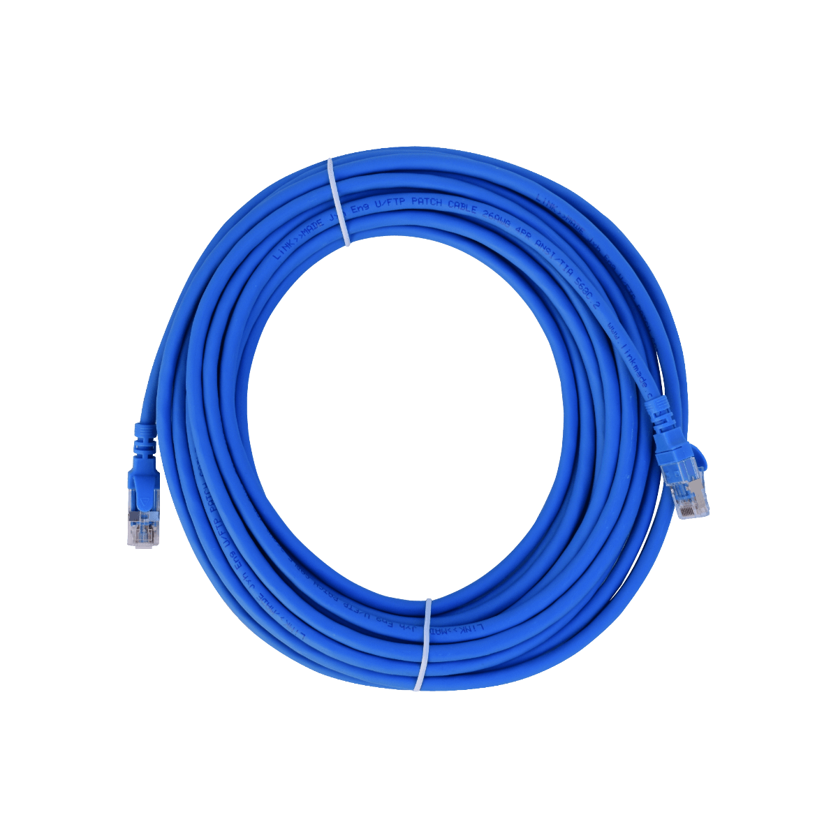 Cable Patch LINKMADE Cat6A U/FTP Azul LSZH, 10m, Inyectado, Multifilar 4