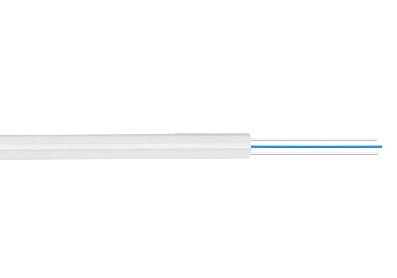 Cable de Fibra Óptica Monomodo 1 Fibra G652D LSZH Drop Interior 3x2mm - CFSP1 4
