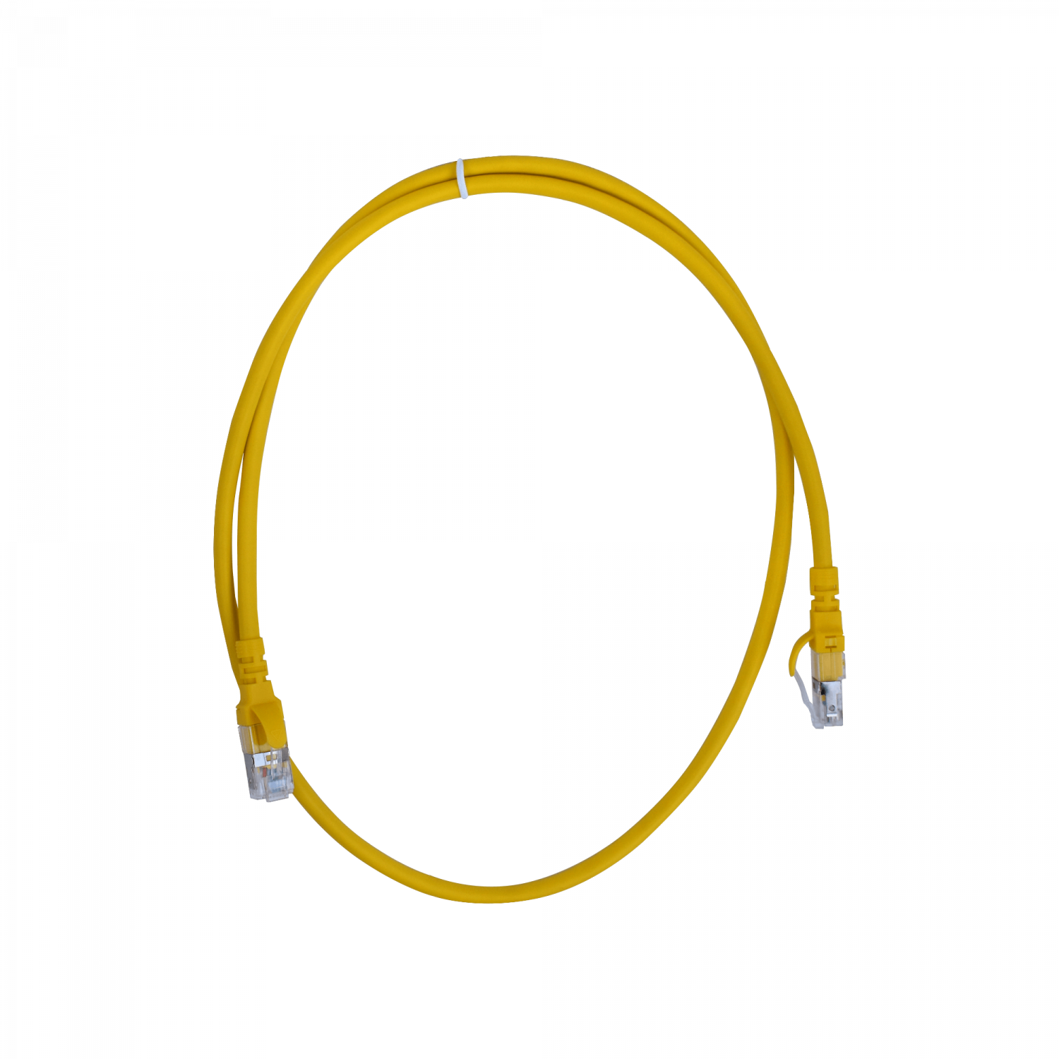 Cable Patch LINKMADE Cat6a U/FTP 1mt Amarillo LSZH Inyectado Multifilar 3