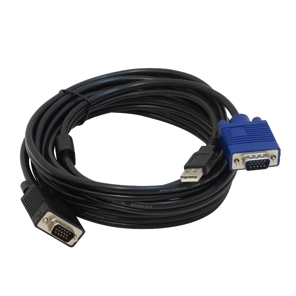 MINITAR 3mt CABLE KVM solo para ERU-8 USB VGA 3,0mt 3.0mt ECAB2043-3M 2