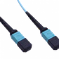 40mt MPO-MPO 12-Fibras Type-B OM3 Multimodo MM Jumper Fibra LSZH - Miniatura 3