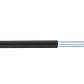 Fibra Óptica DropCable G652 Negra 500m FTTH SM LSZH 3x2mm Exterior - Miniatura 3