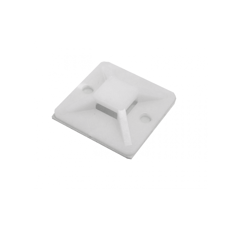 Base de Fijación Autoadhesiva 3x3cm para Amarras hasta 7mm (100 unidades) 2