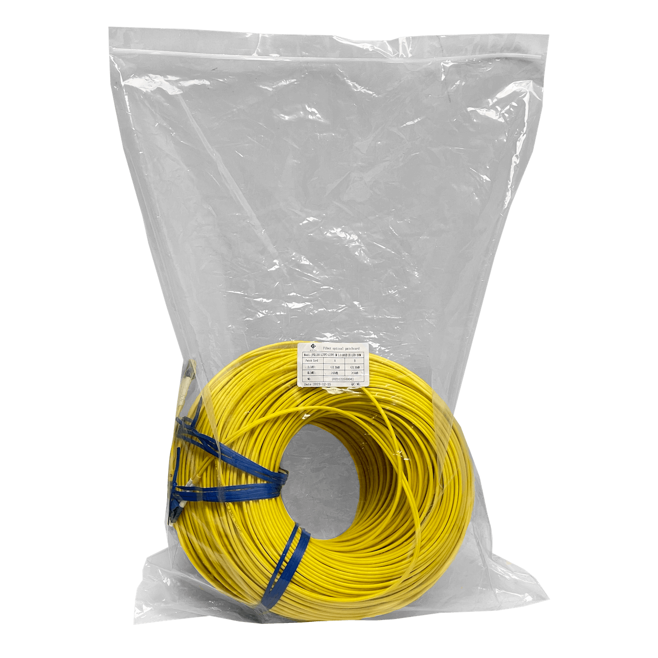 200mt LC-LC MonoModo SM Duplex Jumper Fibra 3.0mm 9/125um 3