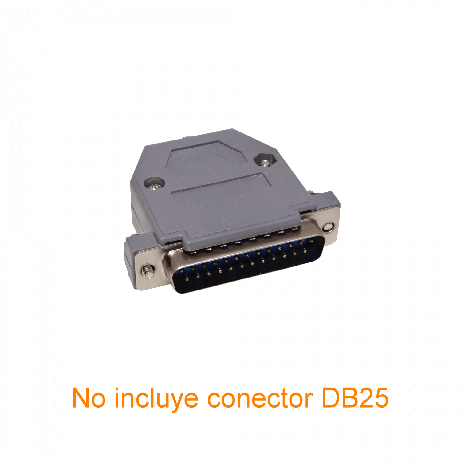 Capucha Plástica para Conector DB25 con Tornillos DB25-CAP 3