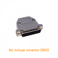 Capucha Plástica para Conector DB25 con Tornillos DB25-CAP - Miniatura 3