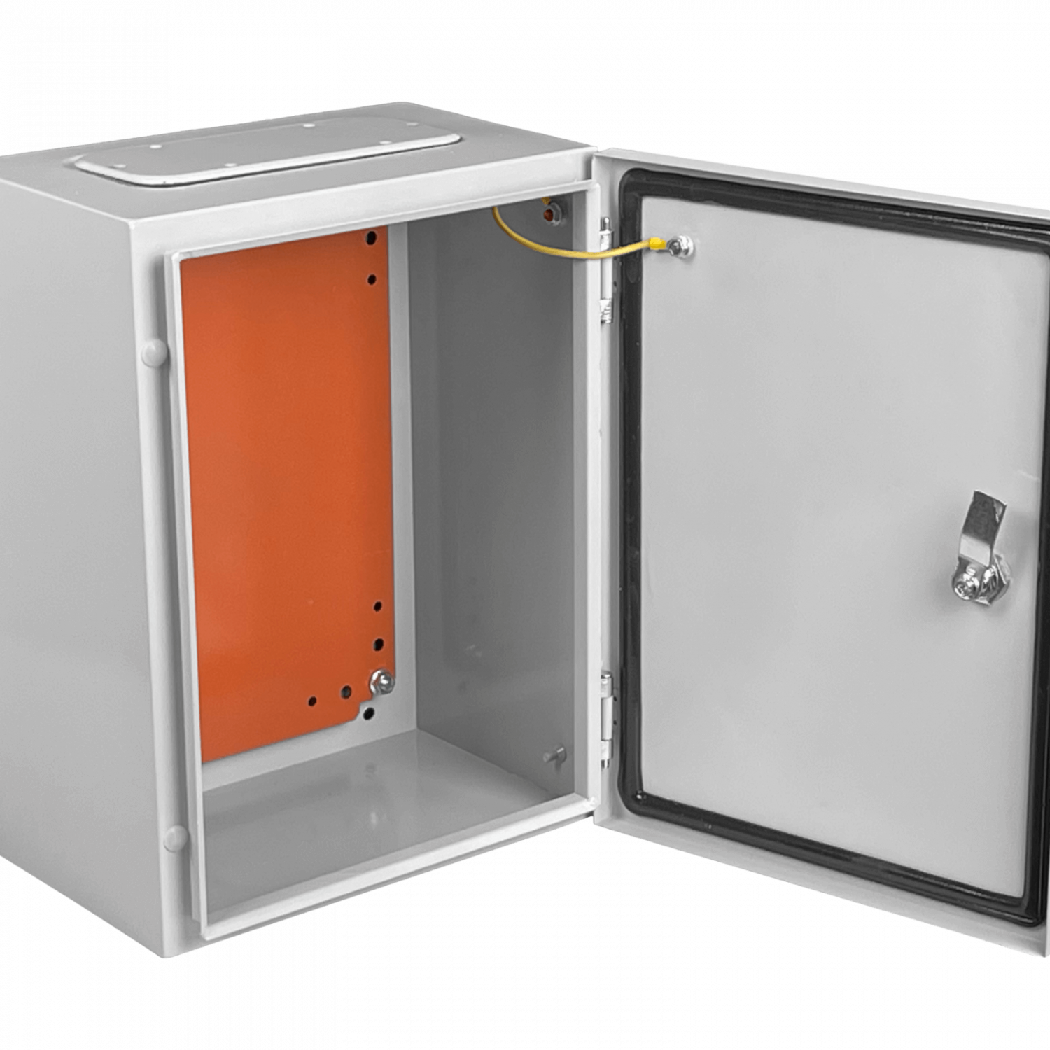 Caja 400x300x200mm 1-chapa/sin-Llave Caja Metalica IP54 Beige 3