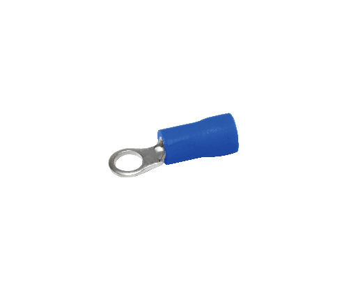 Ojo-3,7mm 1,5-2,5mm2-Cable 100-unids. Conector Azul Aislado PVC 1