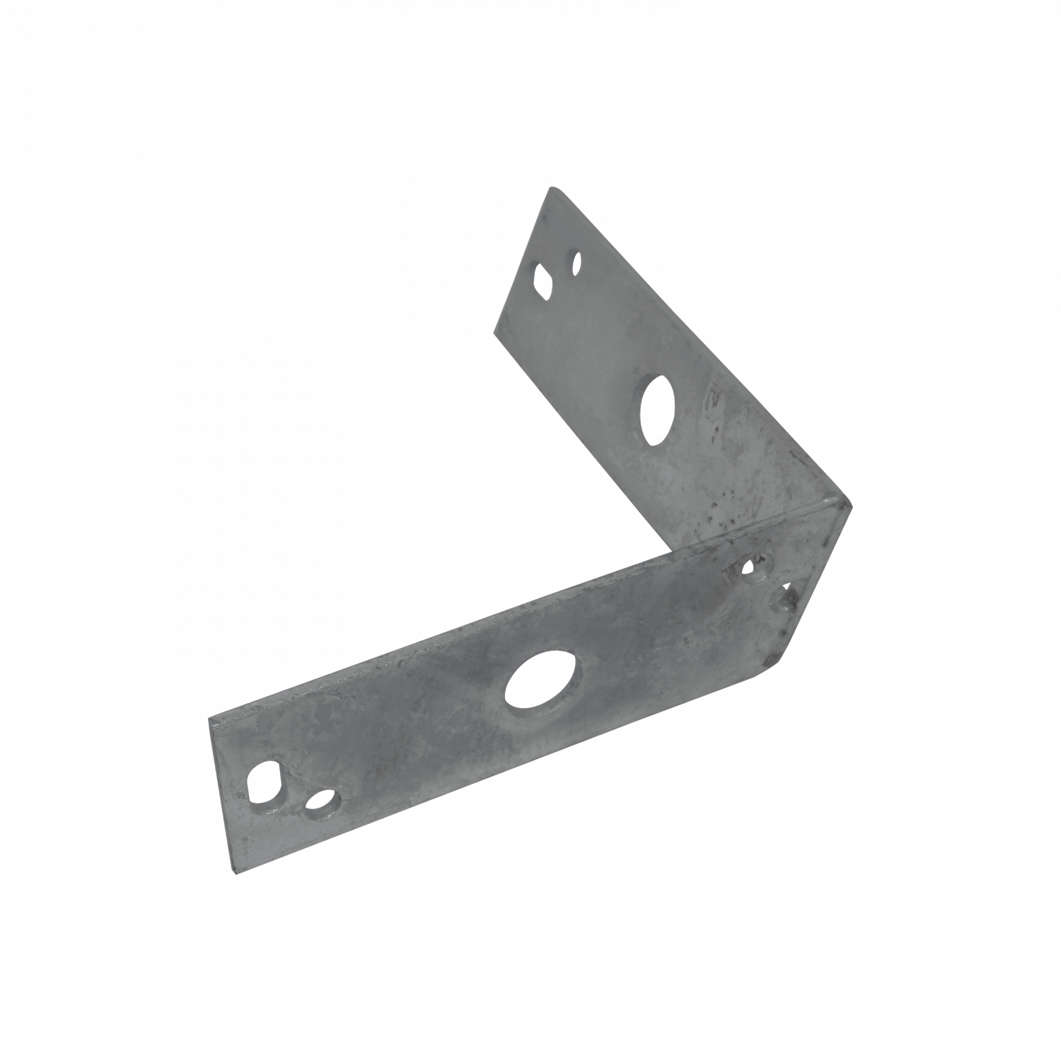 Flanche en-L c/Angulo 210x210x65x4mm para Anclaje de Vientos 1