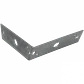 Flanche en-L c/Angulo 210x210x65x4mm para Anclaje de Vientos - Miniatura 2