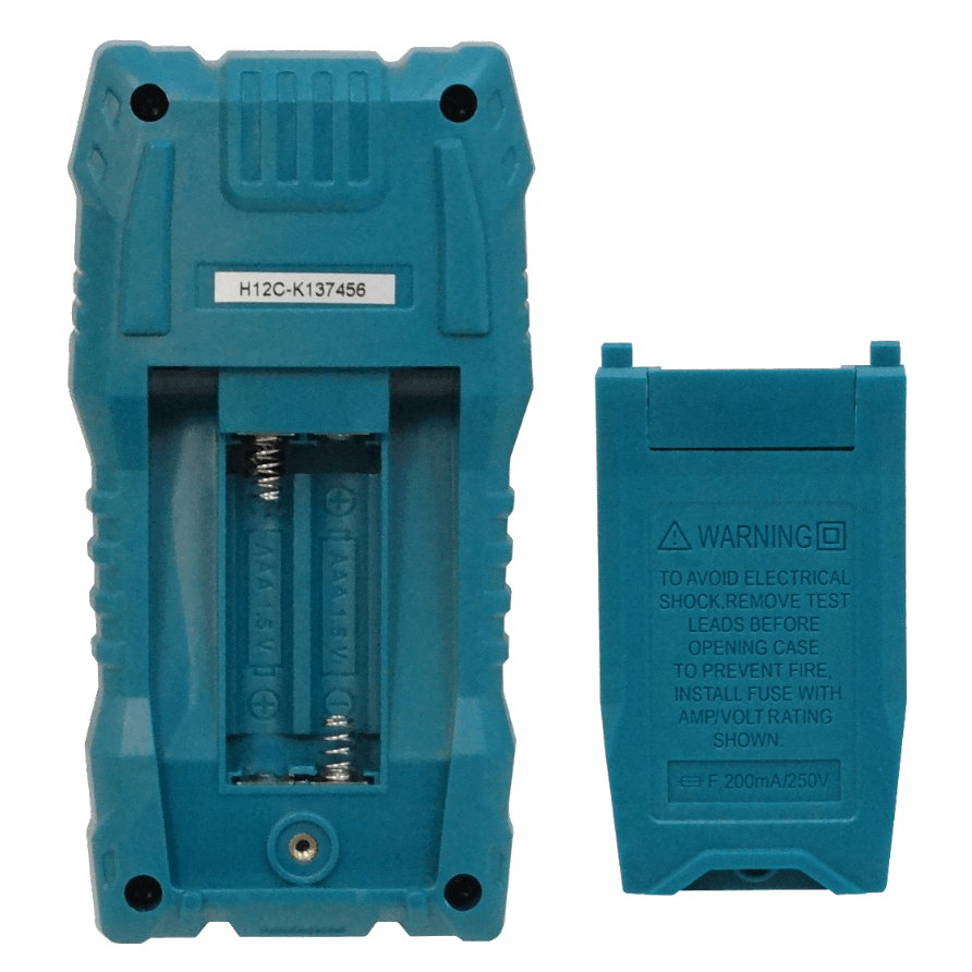 TOTAL Multitester Digital req-2xAAA 600VDC 600VAC CATIII 10A TMT460012 3