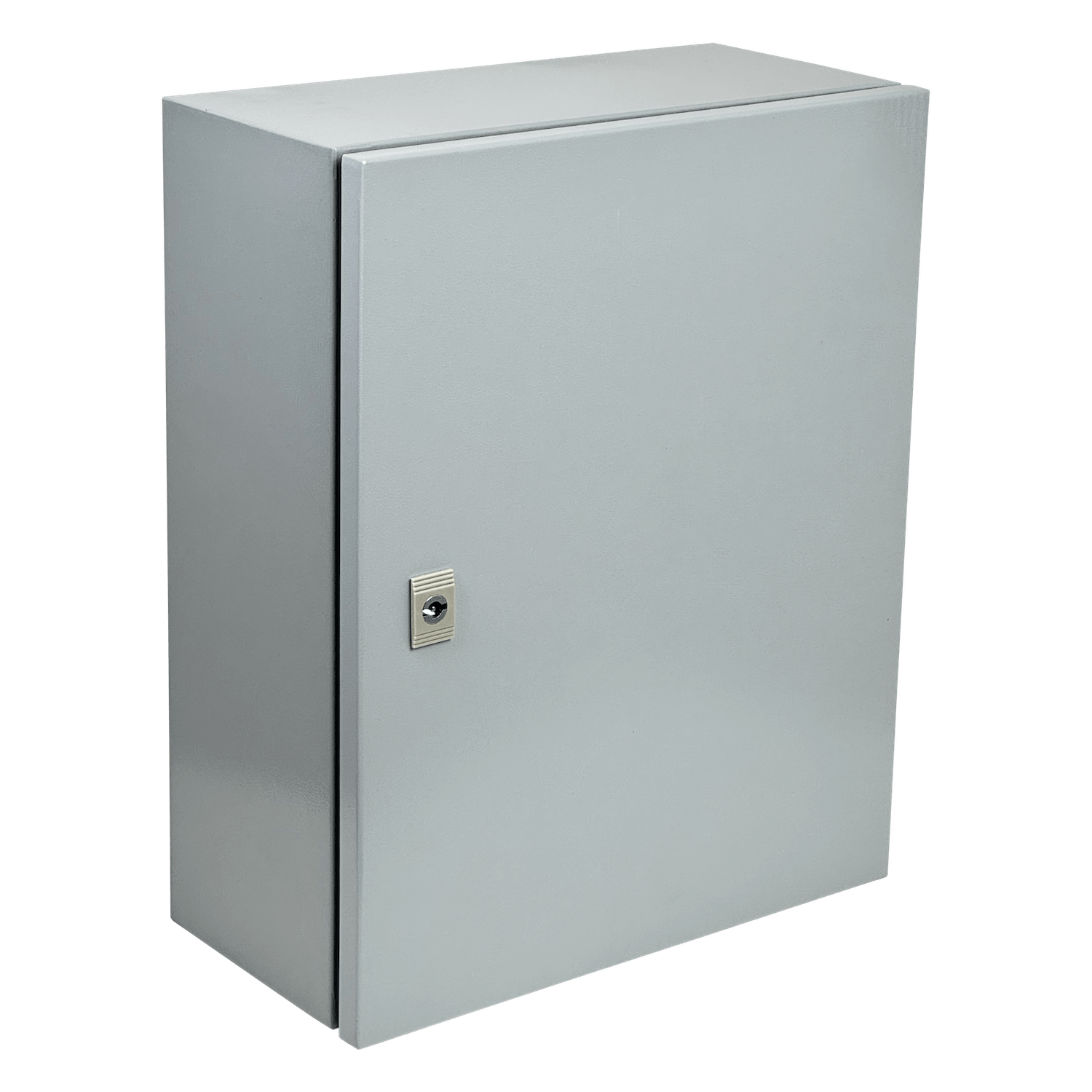 Gabinete 500x400x200mm 1-chapa-sin/Llave Caja Metalica IP54 Beige 2