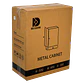 Gabinete 500x400x200mm 1-chapa-sin/Llave Caja Metalica IP54 Beige - Miniatura 3