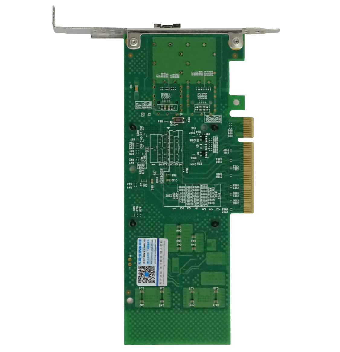 Tarjeta de Red LR-LINK LREC9801BF 10G SFP+ PCIe x8 Intel 82599 para Servidor 4
