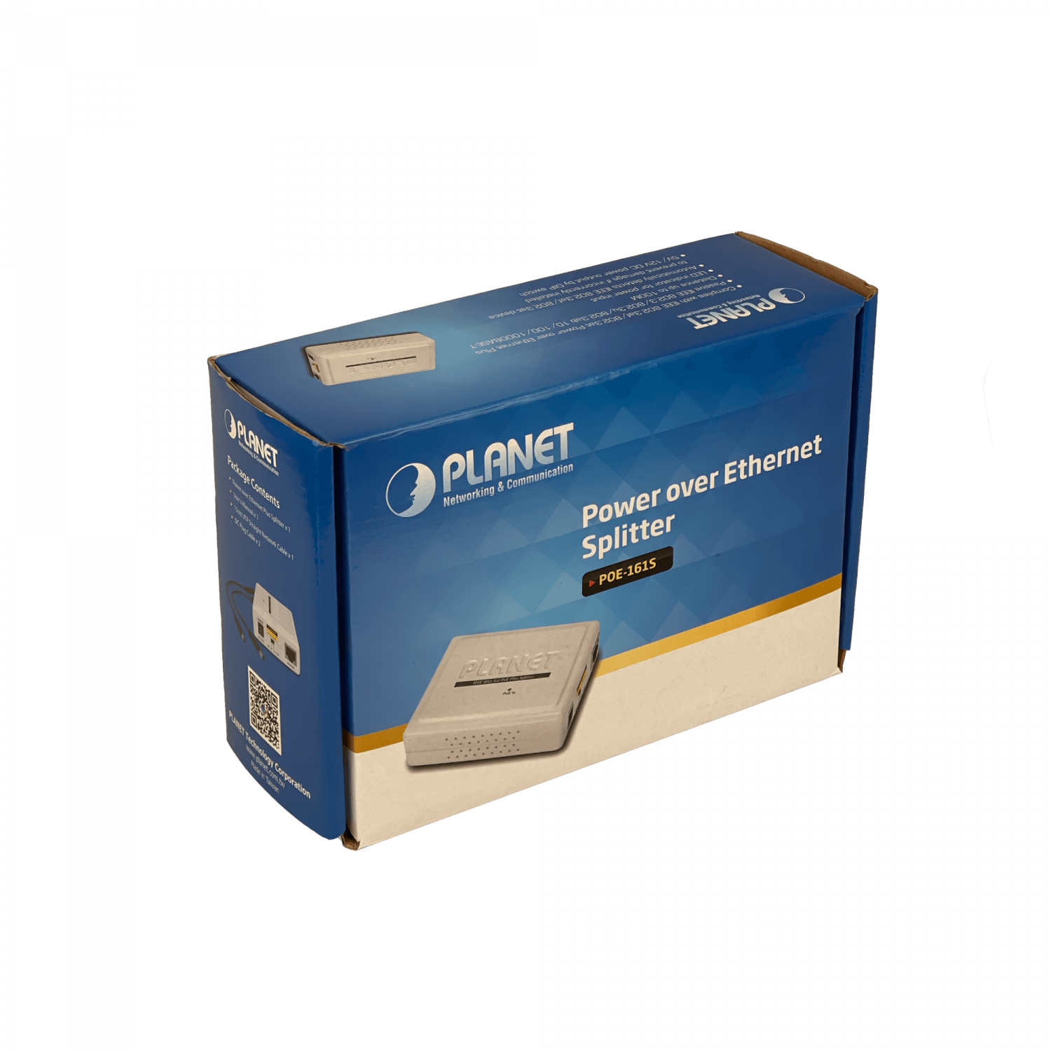 Divisor PoE+ Gigabit PLANET POE-161S - Salidas de 5V/12V DC para dispositivos de red 1